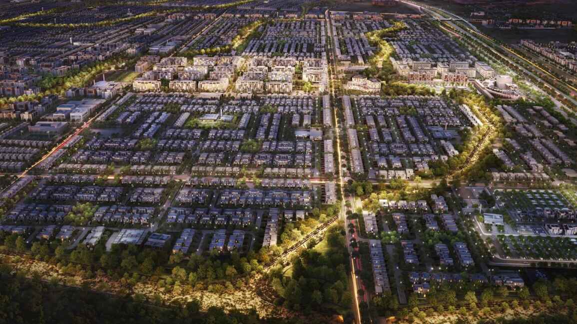 Scenic view of Purbachal Regent Town development